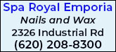 Spa Royal Emporia Sponsorship Banner