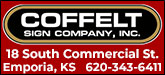Coffelt Sign Co Inc. Sponsorship Banner